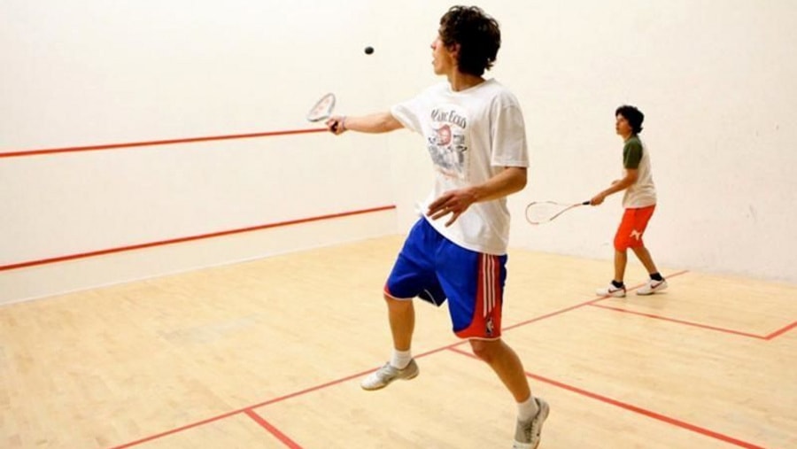 Geschichte: Squash in Obersaxen