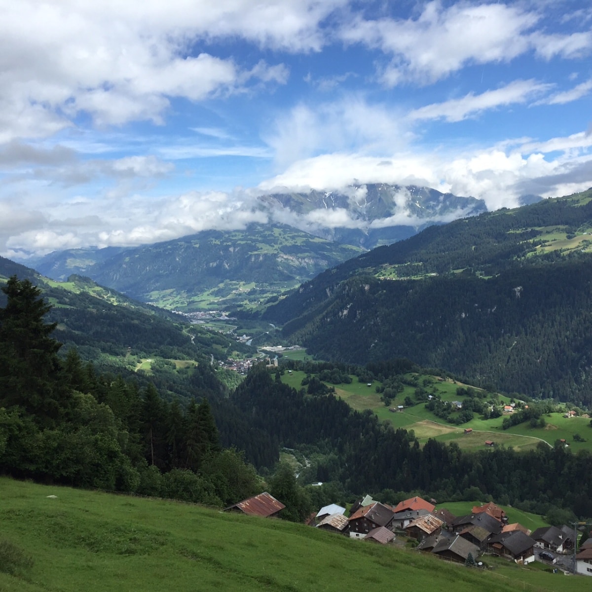 Geschichte: Via Glion Etappe 3: Andiast - Ilanz