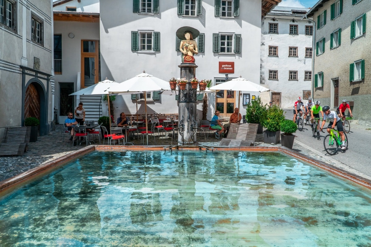Geschichte: Rheinschlucht Panoramatour: Ilanz-Valendas-Riein-Ilanz (Gravel)