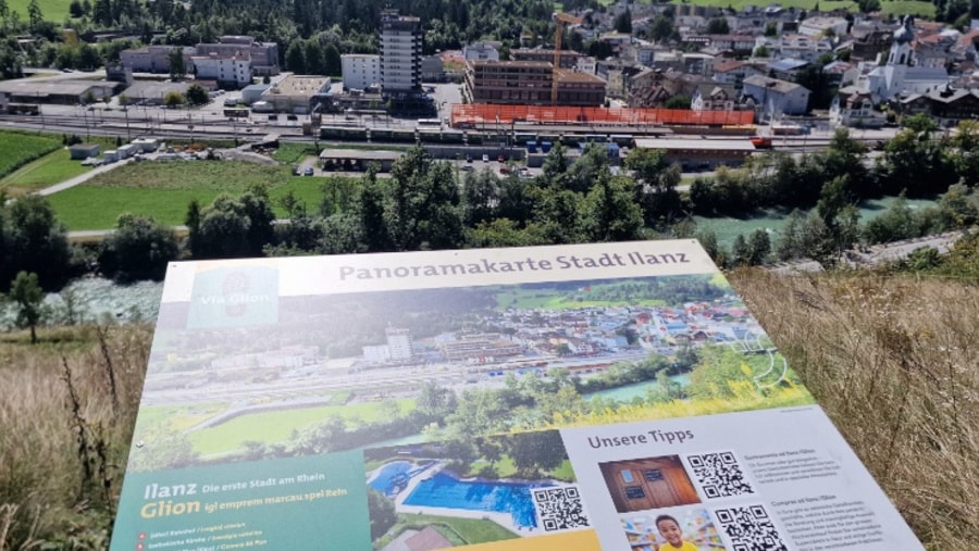 Geschichte: Via Glion Etappe 1: Ilanz - Siat