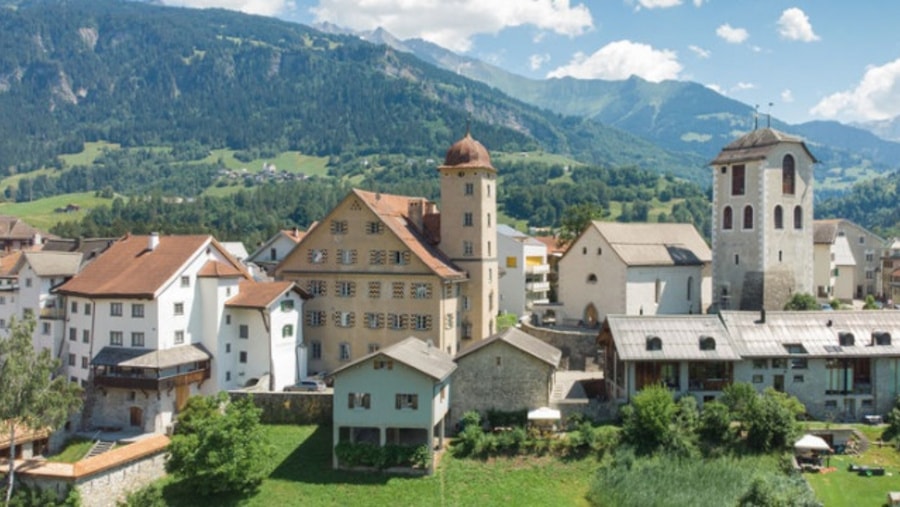 Geschichte: Via Glion Etappe 4: Ilanz - Cumbel