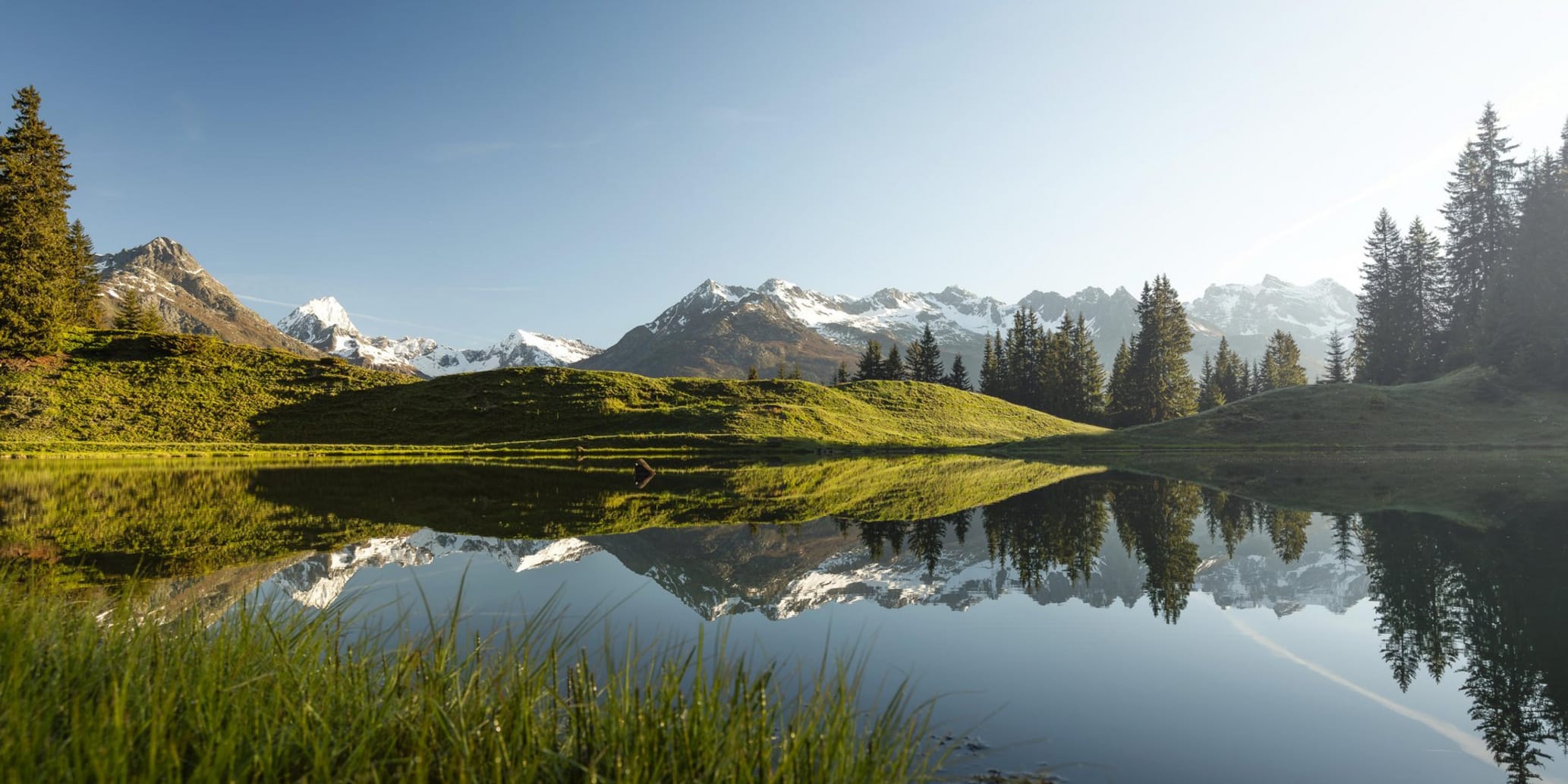 Bergsee in der Surselva