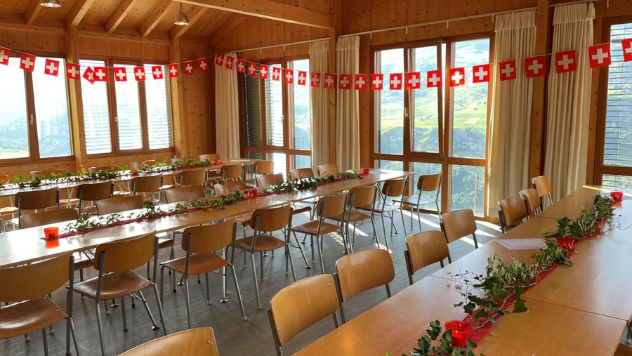 Geschichte: 1. August-Feier in Suraua