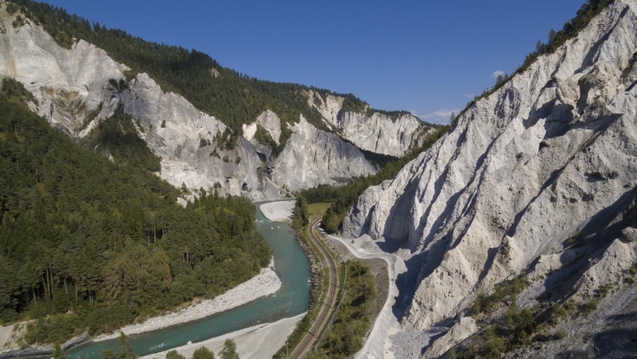 Geschichte: Rheinschlucht