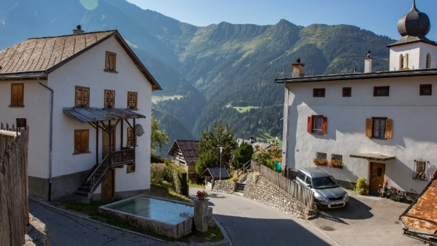 Geschichte: Via Glion Etappe 7: Riein - Ilanz