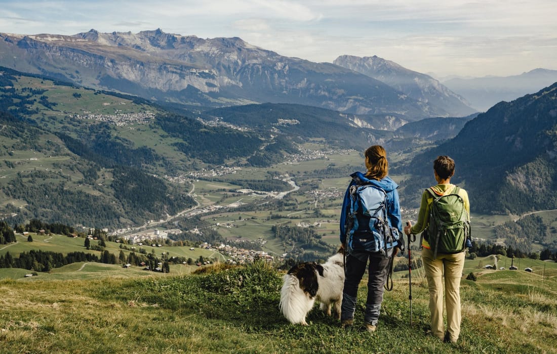 Ferien mit dem Hund in der Surselva