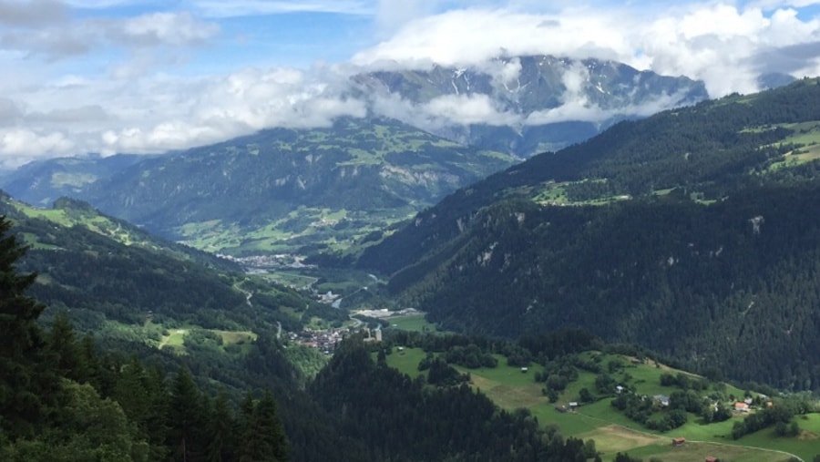 Geschichte: Via Glion Etappe 3: Andiast - Ilanz