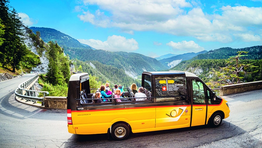 Geschichte: Rheinschluchtbus
