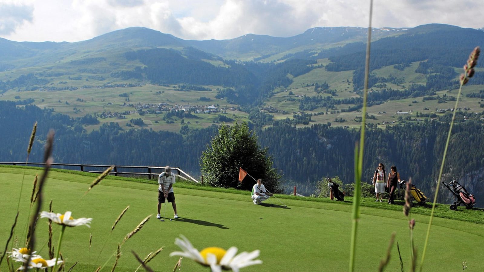 Golfen in der Surselva