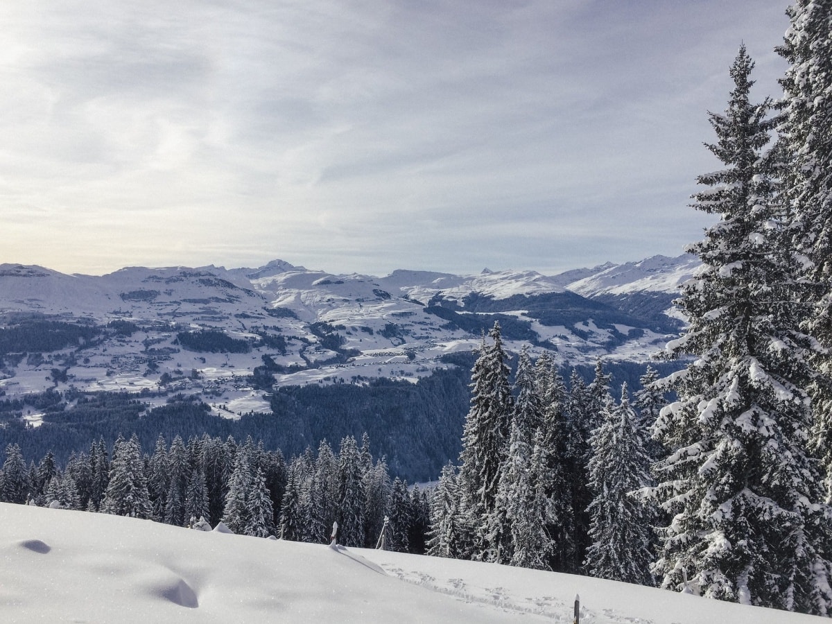 Geschichte: Fil da Rueun: Eine Skitour zwischen Ilanz und Brigels