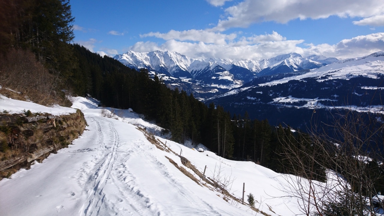 Geschichte: Schneeschuhwandern Siat