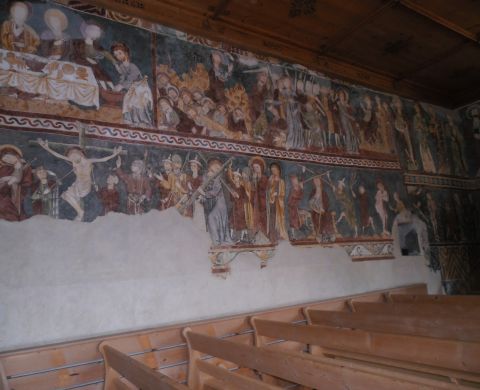sommer waltensburg kirche fresken