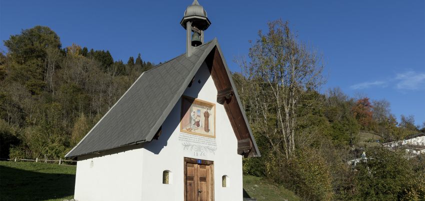 Aufnahme einer Kapelle in Rueun.