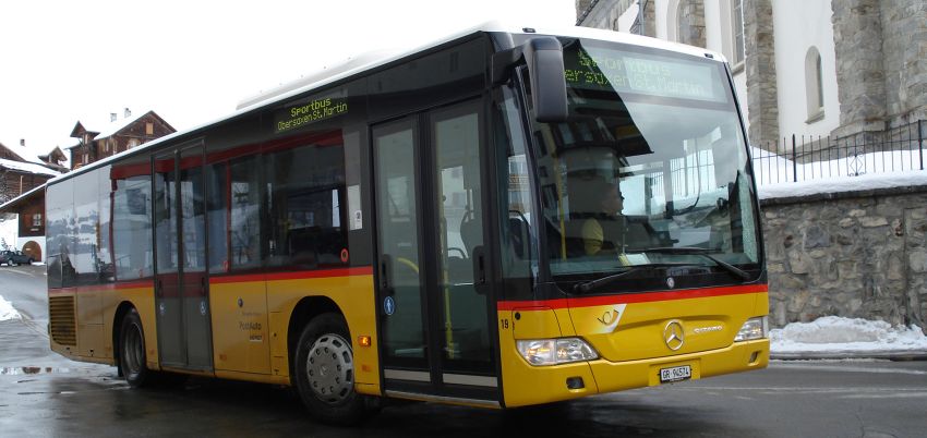 Sportbus in Obersaxen